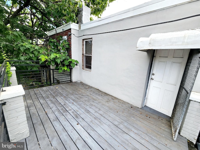 view of deck