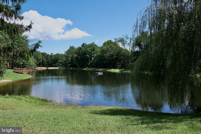 property view of water