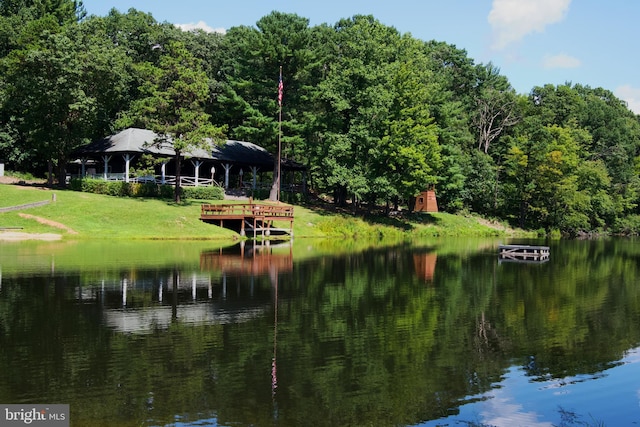 property view of water