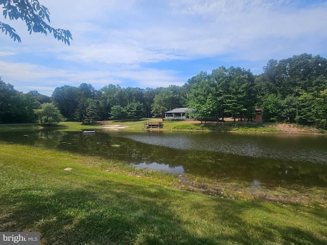 property view of water