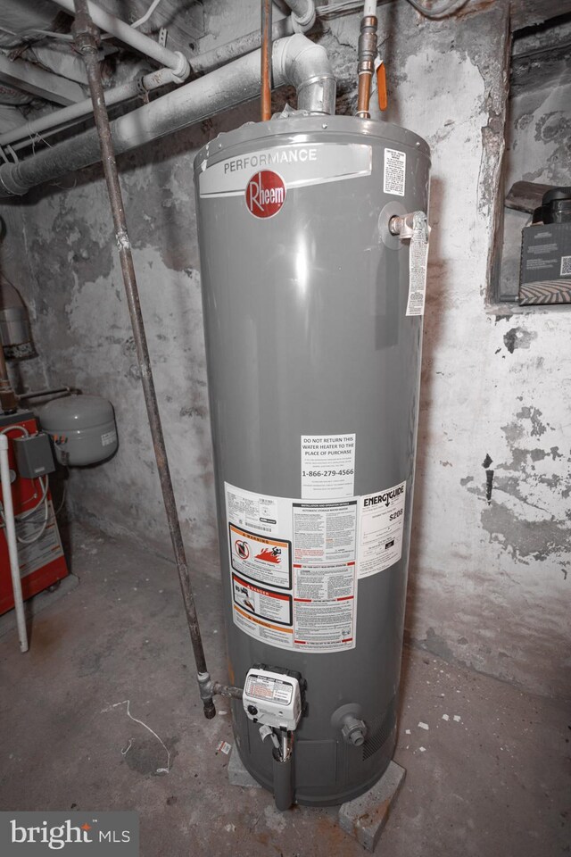 utilities with gas water heater