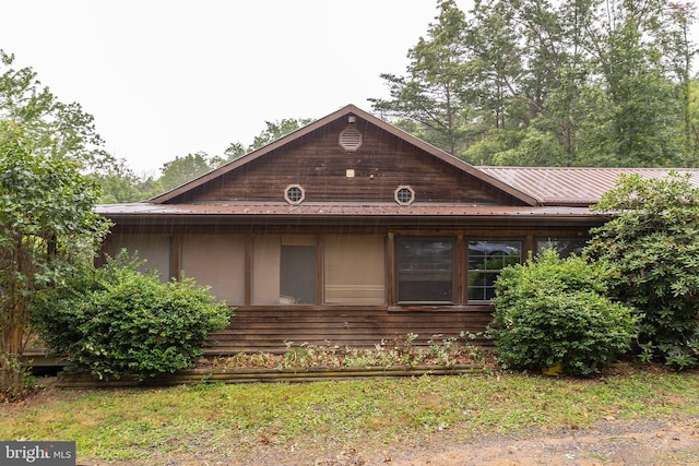 view of front of house