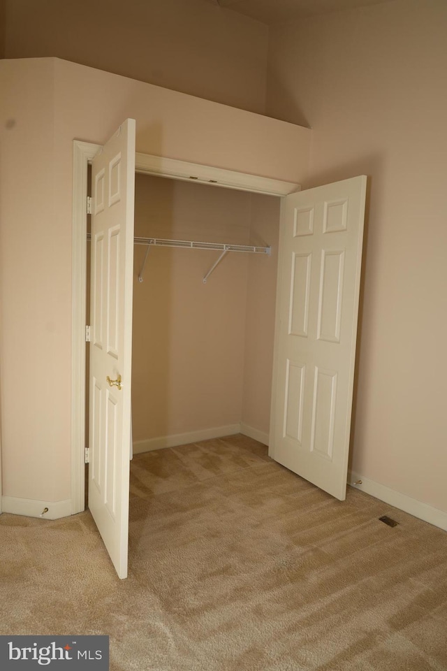 view of closet