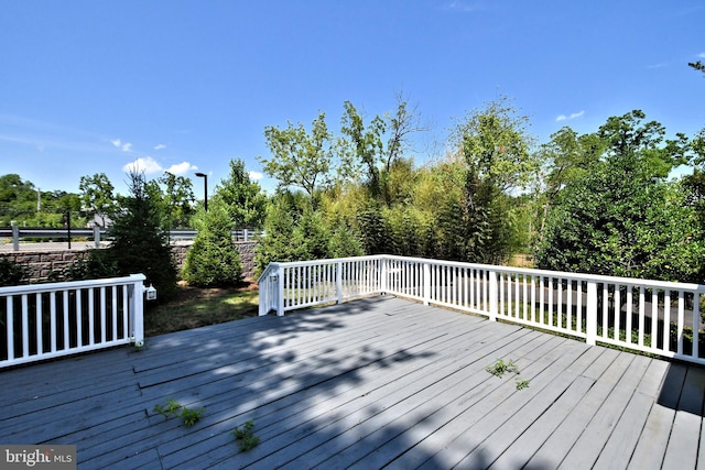 view of deck