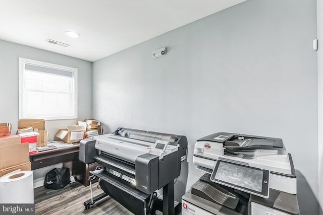 8504 Miramar Rd, Pasadena, MD 21122 - miscellaneous room with wood finished floors and washer / clothes dryer