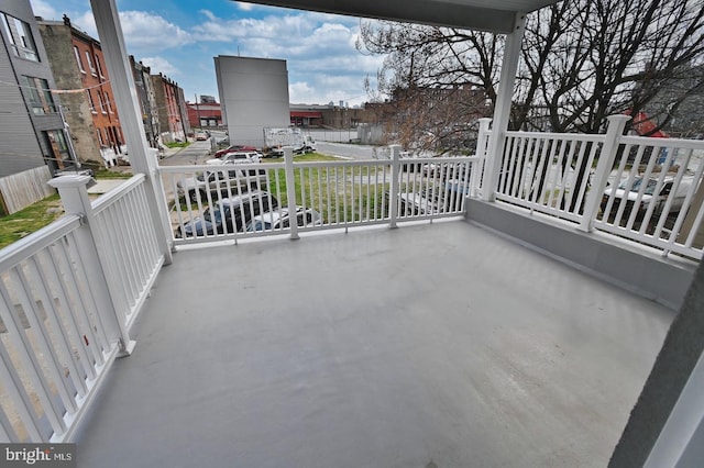 view of patio / terrace featuring a porch