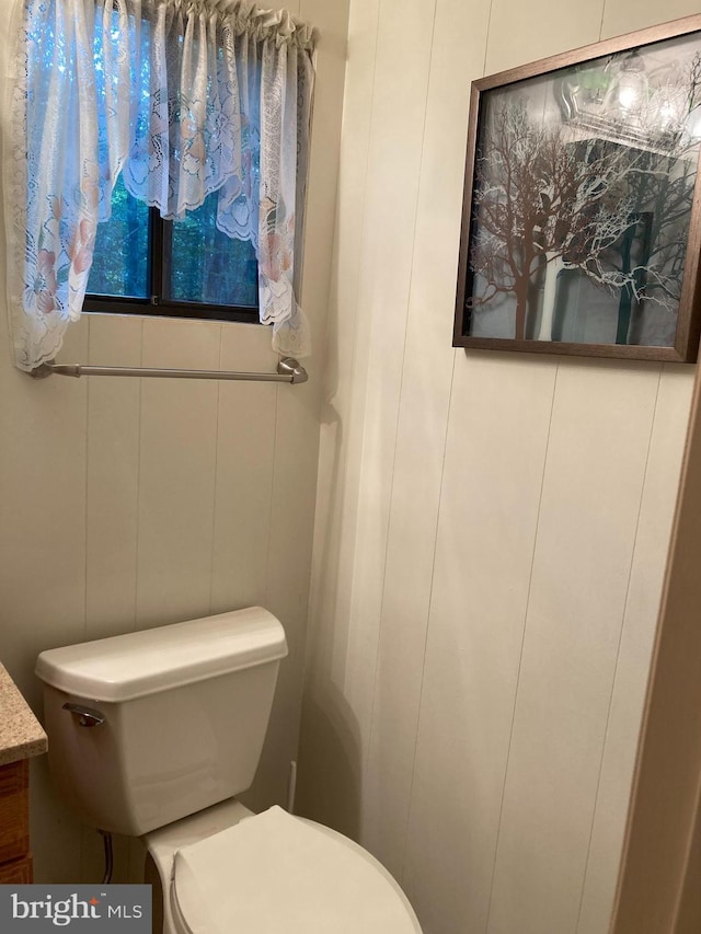 bathroom with toilet