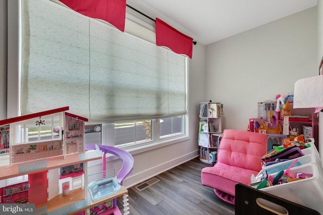 bedroom featuring hardwood / wood-style floors