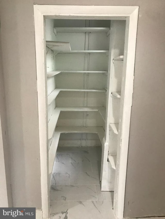 view of pantry