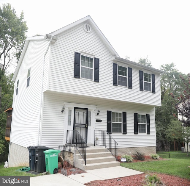 view of front of house