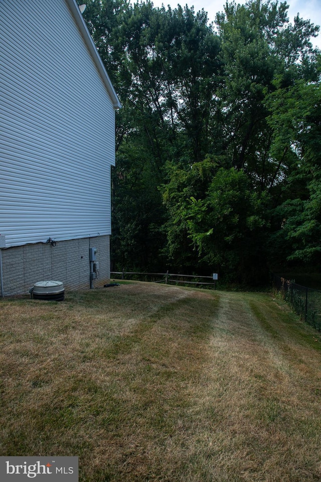 view of yard