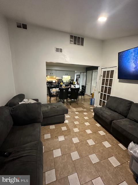 view of living room