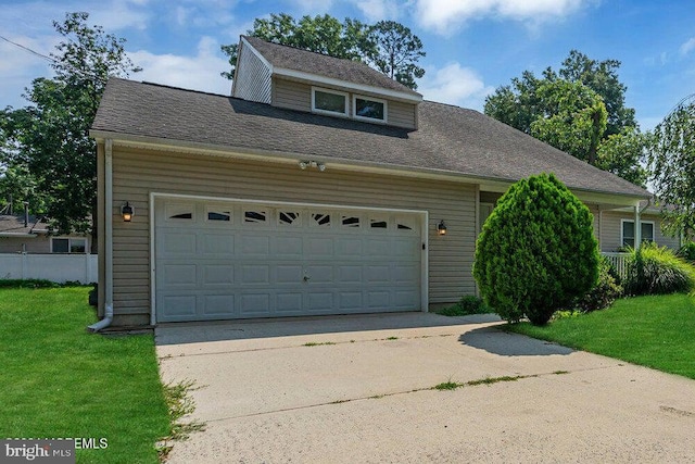 view of front property with a front yard