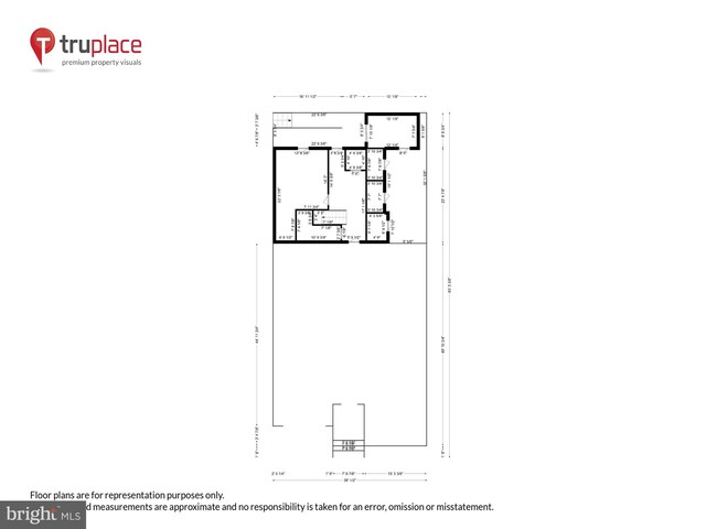 view of front of house with a front yard and a balcony