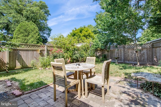 view of patio / terrace