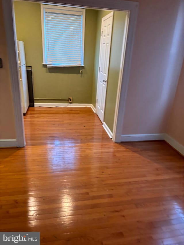 interior space featuring hardwood / wood-style flooring