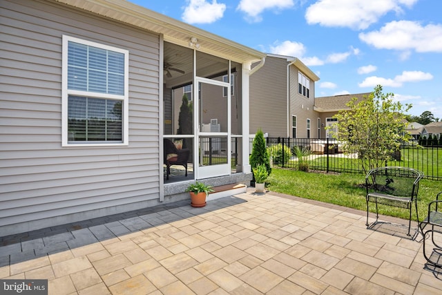 view of patio / terrace