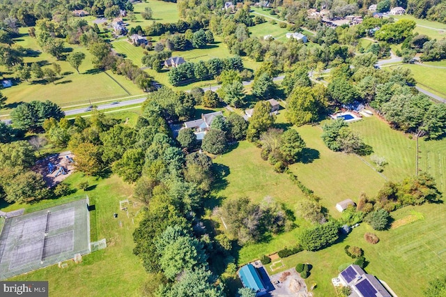 drone / aerial view