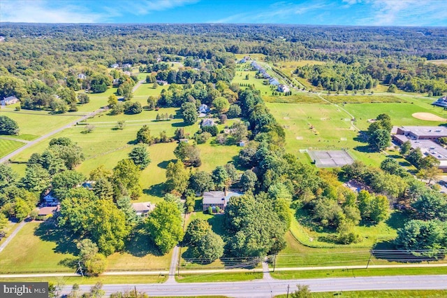 drone / aerial view