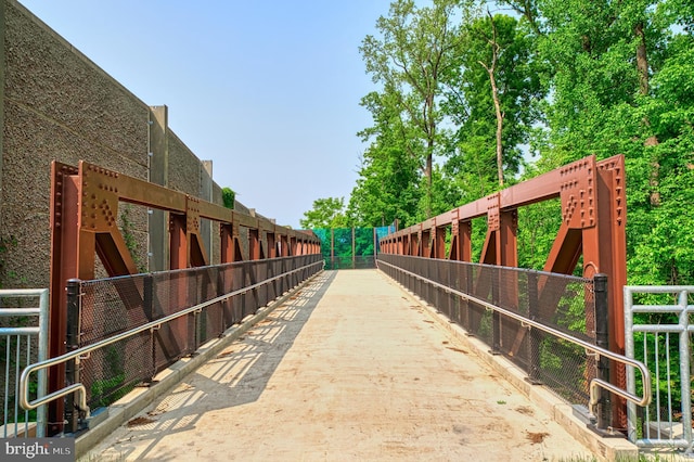 view of stable