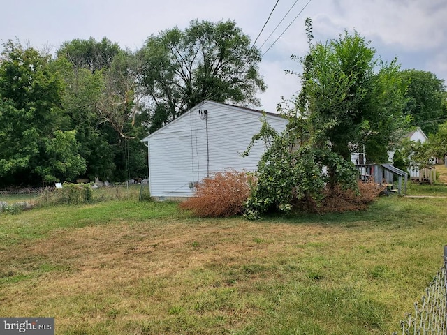 view of yard