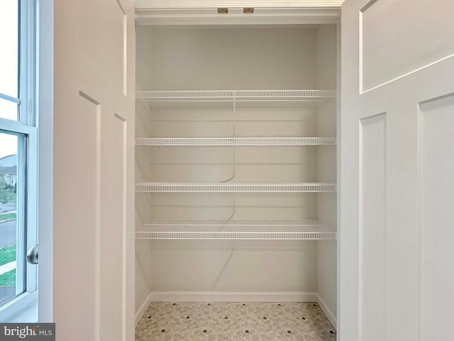 view of closet