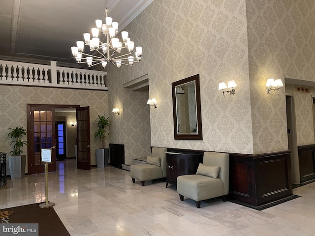 view of building lobby