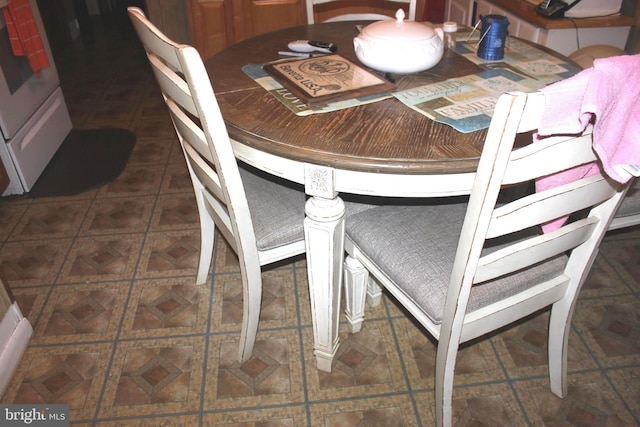 view of dining area