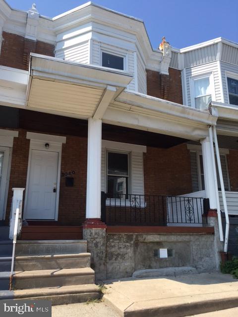 multi unit property with covered porch