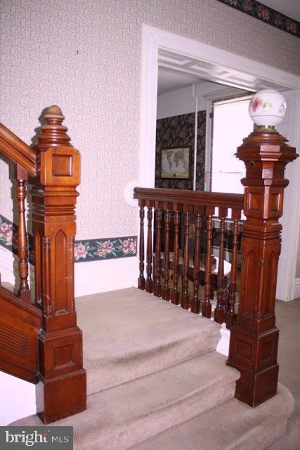 view of stairs