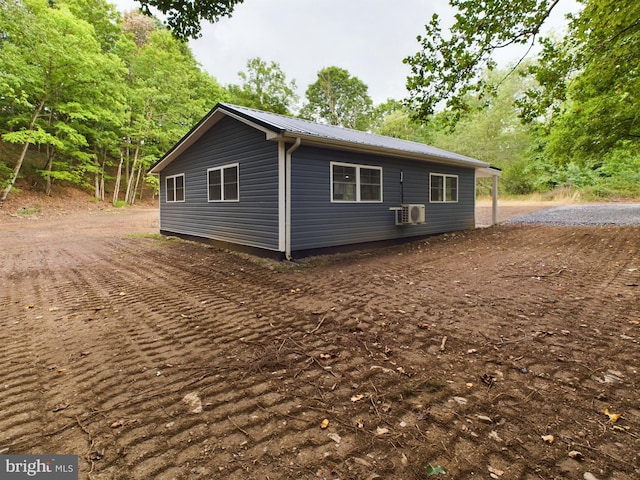 view of property exterior