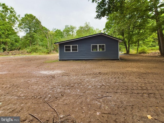 view of property exterior