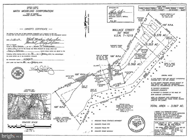 LOT3 Wallace St, Warsaw VA, 22572 land for sale