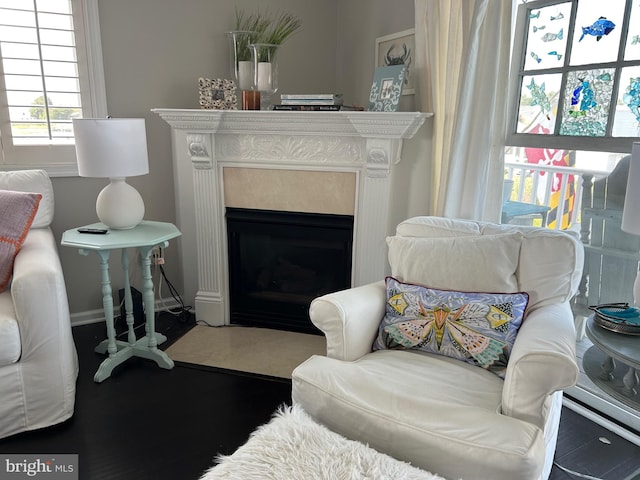 view of living room