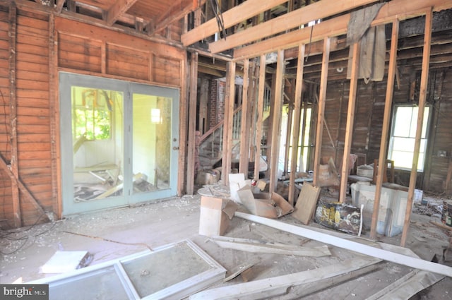 miscellaneous room with a wealth of natural light