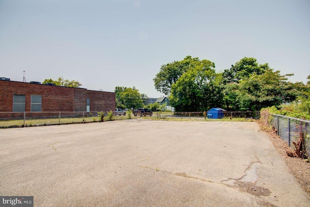 view of car parking