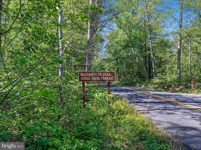 view of road