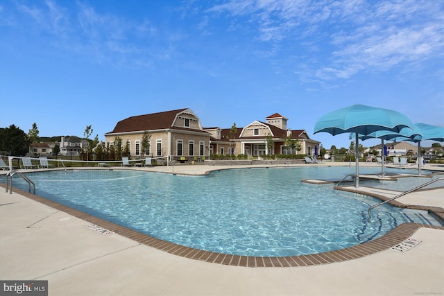 view of swimming pool