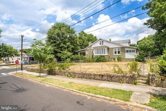 view of front of house