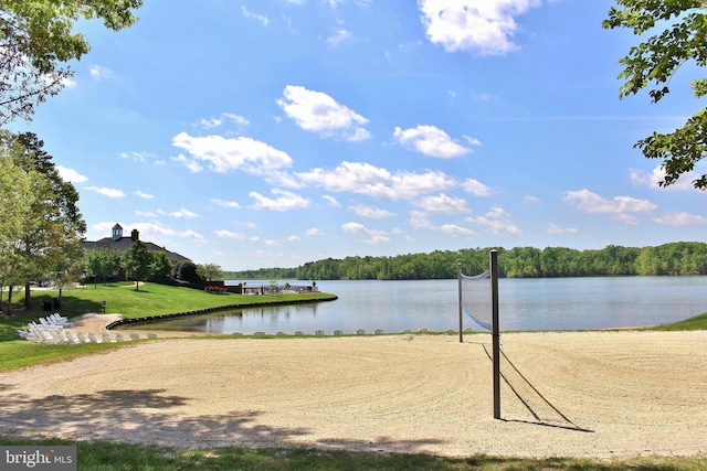 property view of water