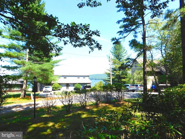 view of water feature