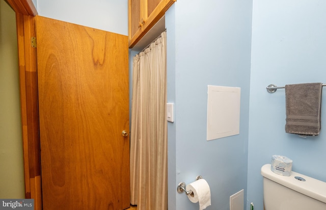 bathroom with toilet