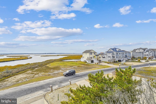 water view with a residential view