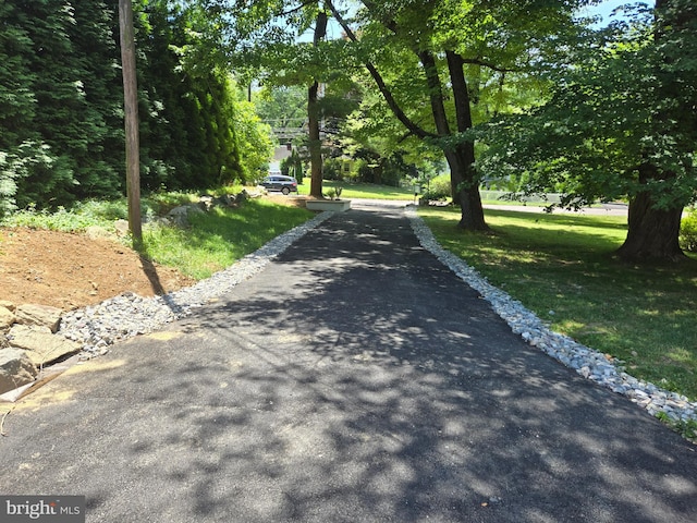 view of road