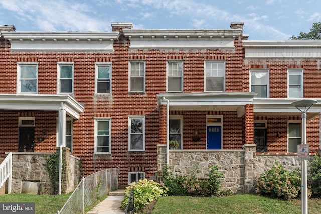 view of townhome / multi-family property