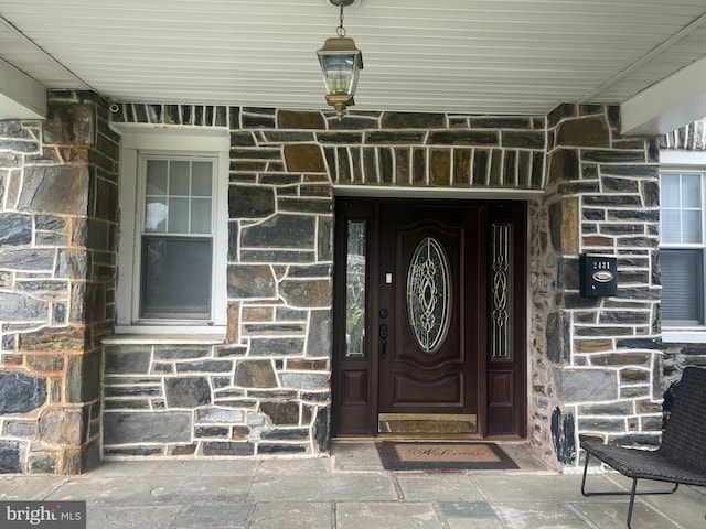 view of property entrance