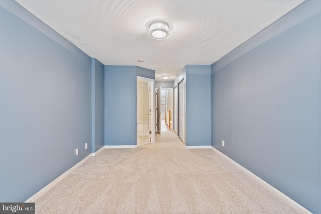 empty room with carpet floors