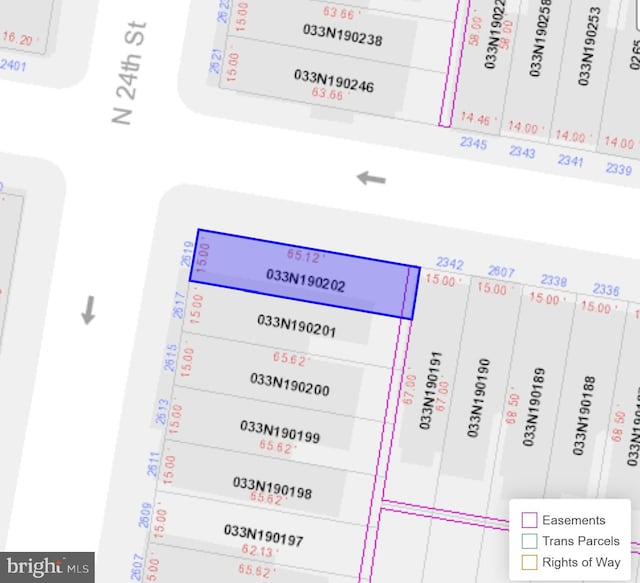 2619 N 24th St, Philadelphia PA, 19132 land for sale