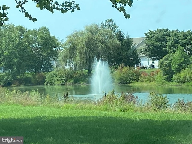 property view of water