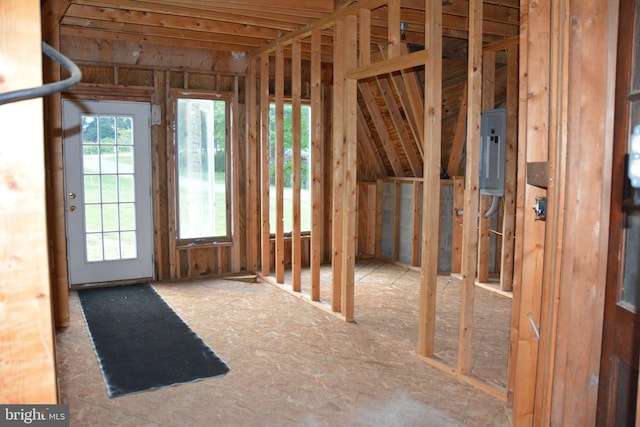 miscellaneous room with electric panel